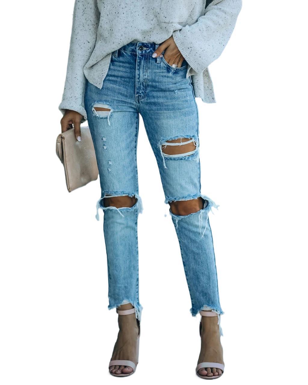  м û  CottonStreet   ƮƮ  Mid-waist ĳ־    calca Jeans feminina